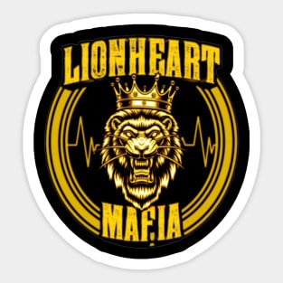 The Lionheart Mafia Sticker